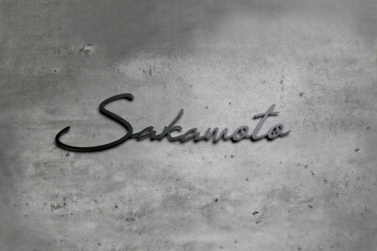 Luxe Script - Solid Black