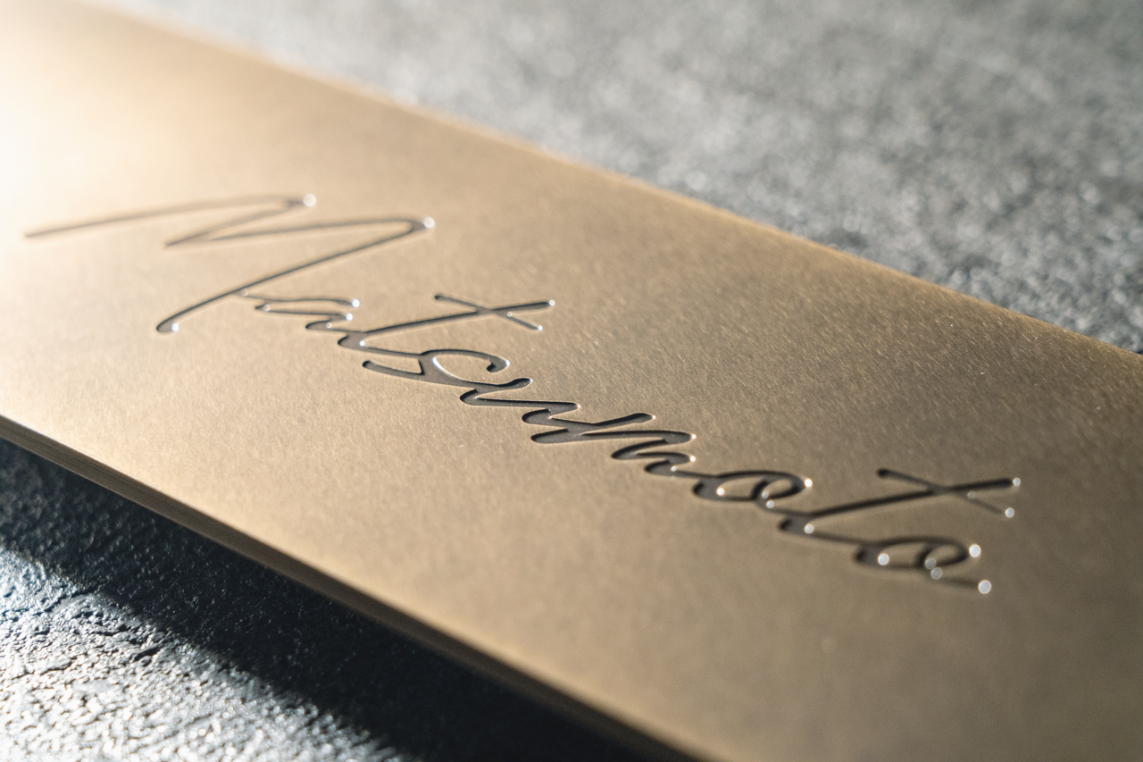 Brass plate 230×70mm(matsumoto) – ミッドセンチュリー表札 MICS(ミクス) Brass plate 230×70mm(matsumoto) – ミッドセンチュリー表札 MICS(ミクス)