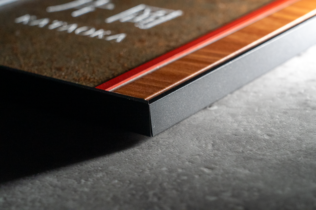 Framework 150×150mm(片岡) – ミッドセンチュリー表札 MICS(ミクス) Framework 150×150mm(片岡) – ミッドセンチュリー表札 MICS(ミクス)